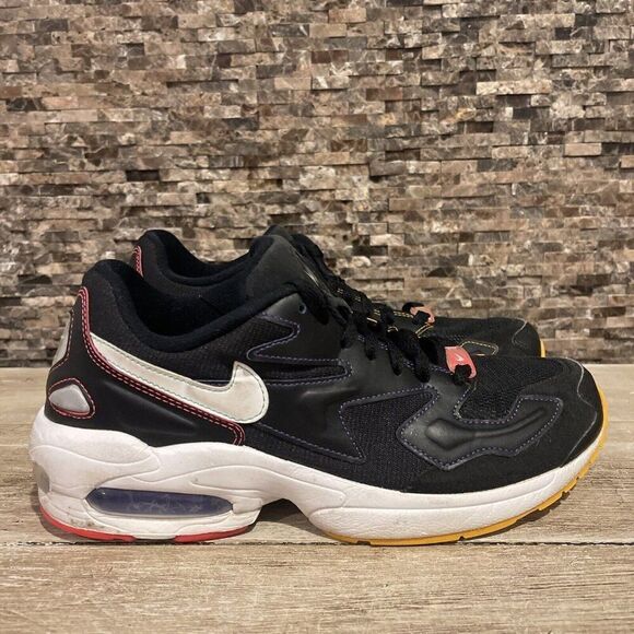 Nike Air Max 2 Light Women's Trainers Black White Multi CK0739-001 Sz 9 Wmns - Picture 1 of 7